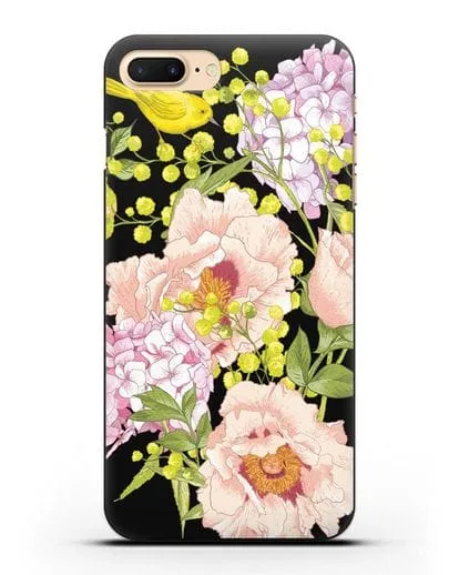 Чехол Садовая мелодия силиконовый для iPhone 7 Plus