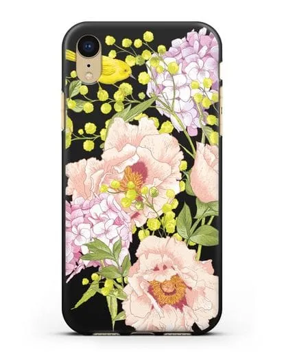 Чехол Садовая мелодия силиконовый для iPhone XR