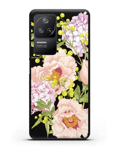 Чехол Садовая мелодия силиконовый для Xiaomi Poco F4