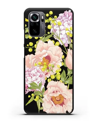 Чехол Садовая мелодия силиконовый для Xiaomi Poco M5s