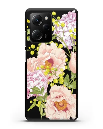 Чехол Садовая мелодия силиконовый для Xiaomi Poco X5 Pro