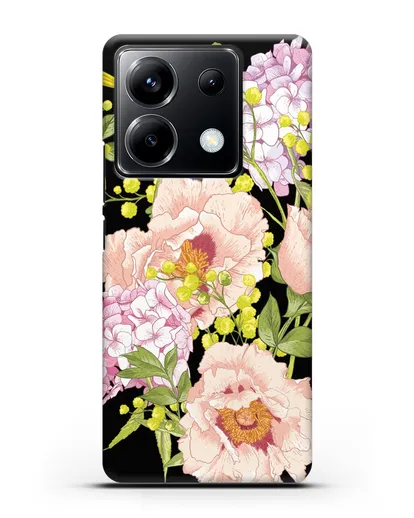 Чехол Садовая мелодия силиконовый для Xiaomi Poco X6