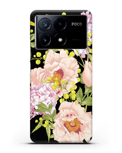 Чехол Садовая мелодия силиконовый для Xiaomi Poco X6 Pro