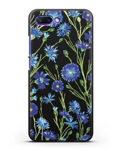 Чехол Васильки силиконовый для Honor 10