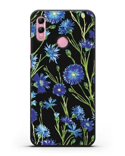Чехол Васильки силиконовый для Honor 10 Lite
