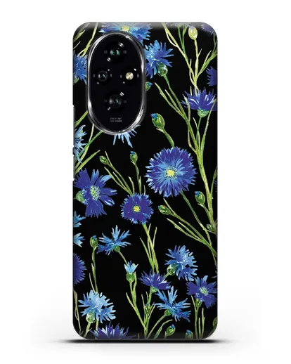 Чехол Васильки силиконовый для Honor 200