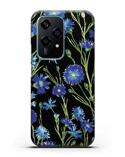 Чехол Васильки силиконовый для Honor 200 Lite