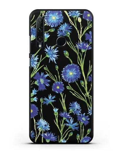 Чехол Васильки силиконовый для Honor 20e