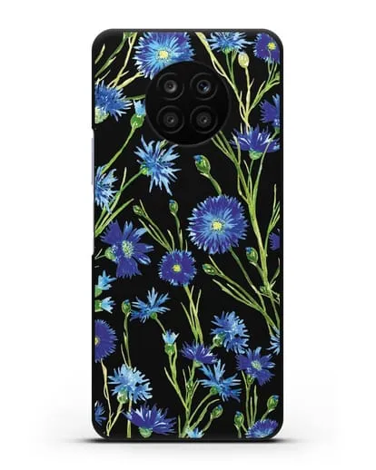 Чехол Васильки силиконовый для Honor 50 lite