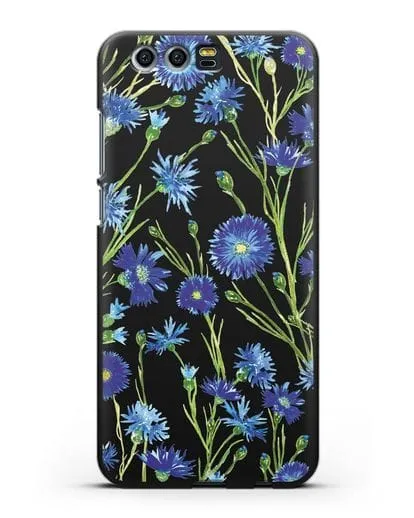 Чехол Васильки силиконовый для Honor 9