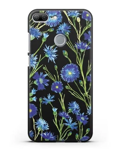 Чехол Васильки силиконовый для Honor 9 Lite