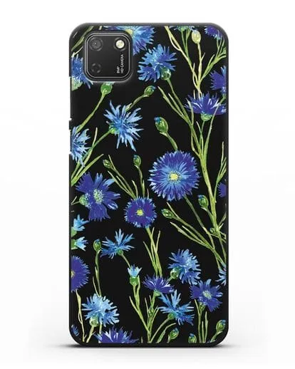 Чехол Васильки силиконовый для Honor 9S