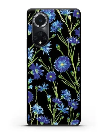 Чехол Васильки силиконовый для Huawei Nova 9