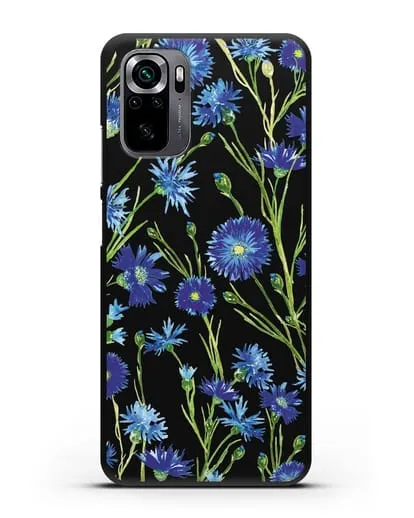 Чехол Васильки силиконовый для Xiaomi Poco M5s