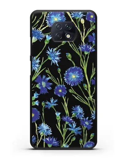 Чехол Васильки силиконовый для Xiaomi Redmi Note 9T