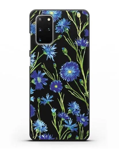 Чехол Васильки силиконовый для Samsung Galaxy S20 Plus [SM-G985F]