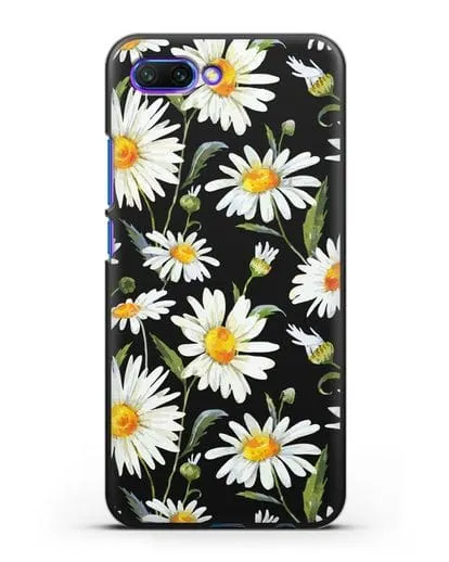 Чехол Ромашки силиконовый для Honor 10