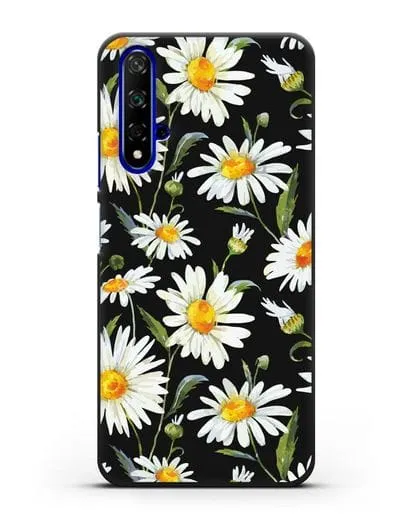 Чехол Ромашки силиконовый для Honor 20