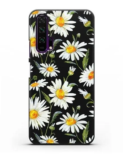 Чехол Ромашки силиконовый для Honor 20 Pro
