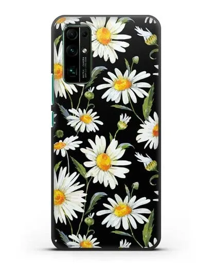 Чехол Ромашки силиконовый для Honor 30