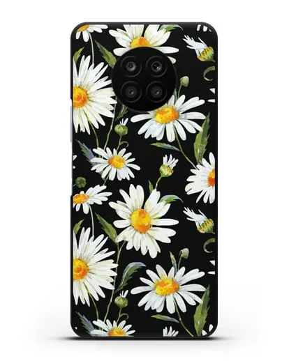 Чехол Ромашки силиконовый для Honor 50 lite