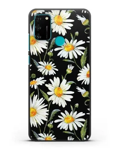 Чехол Ромашки силиконовый для Honor 9A