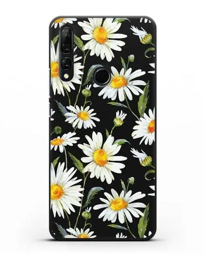 Чехол Ромашки силиконовый для Honor 9X