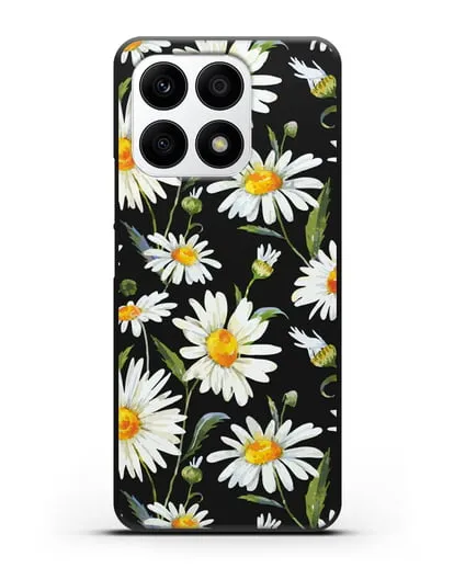 Чехол Ромашки силиконовый для Honor X8a