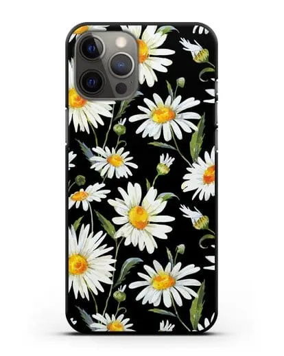 Чехол Ромашки силиконовый для iPhone 12 Pro Max