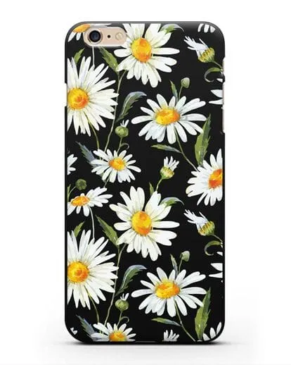 Чехол Ромашки силиконовый для iPhone 6s Plus