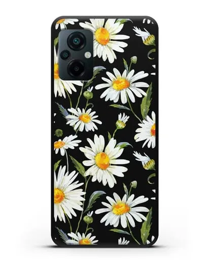 Чехол Ромашки силиконовый для Xiaomi Poco M5