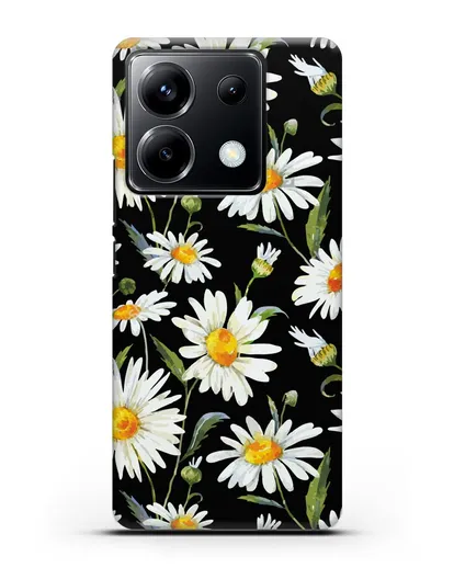 Чехол Ромашки силиконовый для Xiaomi Poco X6