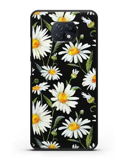 Чехол Ромашки силиконовый для Xiaomi Redmi Note 9T