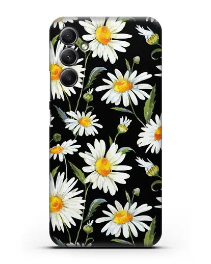 Чехол Ромашки силиконовый для Samsung Galaxy A34 [SM-A346]
