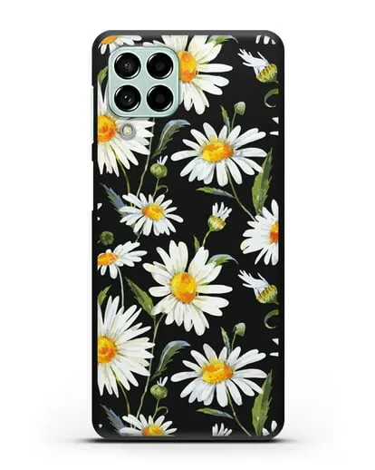 Чехол Ромашки силиконовый для Samsung Galaxy M33 [SM-M336]