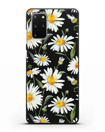 Чехол Ромашки силиконовый для Samsung Galaxy S20 Plus [SM-G985F]
