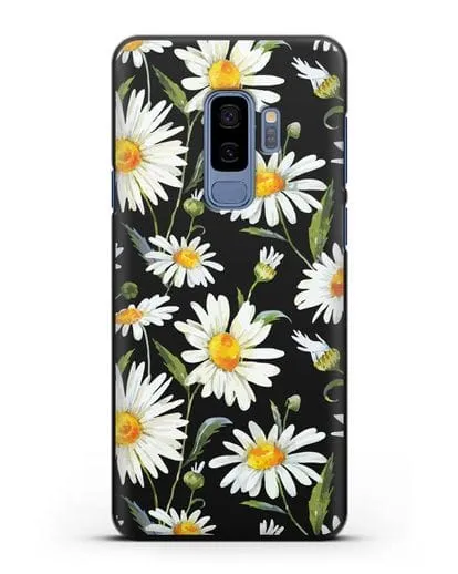 Чехол Ромашки силиконовый для Samsung Galaxy S9 Plus [SM-G965F]