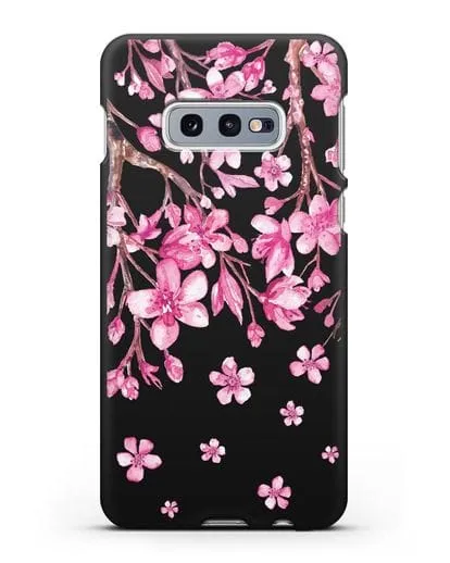 Чехол Цветущая сакура силиконовый для Samsung Galaxy S10e [SM-G970F]