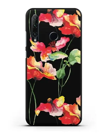 Чехол Маки силиконовый для Honor 20e