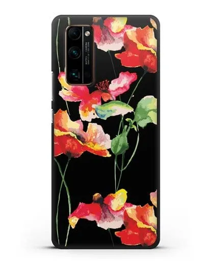 Чехол Маки силиконовый для Honor 30 Pro Plus