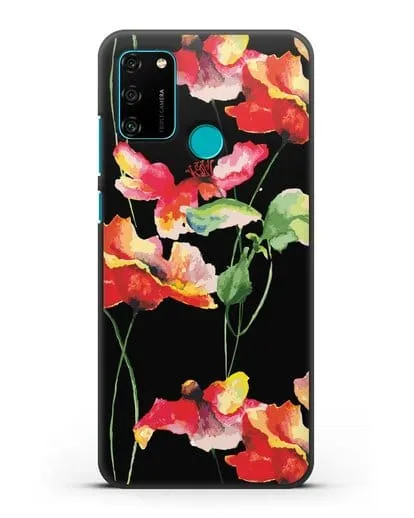 Чехол Маки силиконовый для Honor 9A