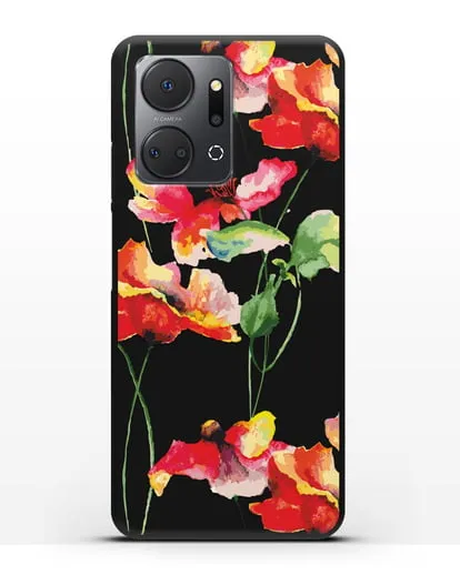 Чехол Маки силиконовый для Honor X7a