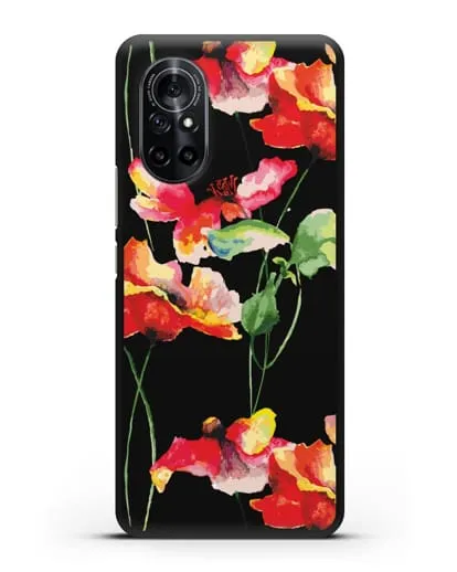 Чехол Маки силиконовый для Huawei Nova 8