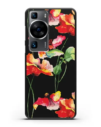 Чехол Маки силиконовый для Huawei P60