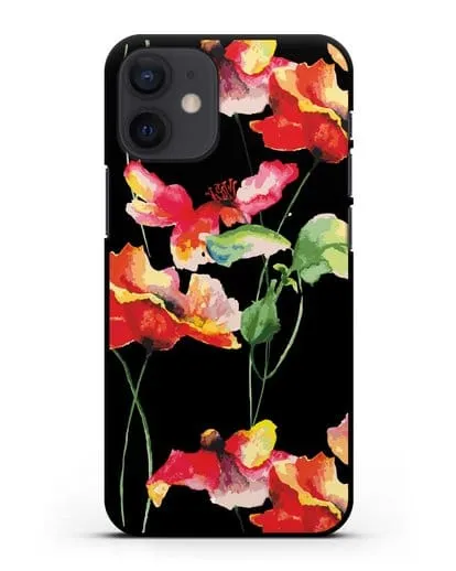 Чехол Маки силиконовый для iPhone 12 mini