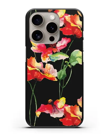 Чехол Маки силиконовый для iPhone 15 Pro