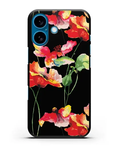 Чехол Маки силиконовый для iPhone 16