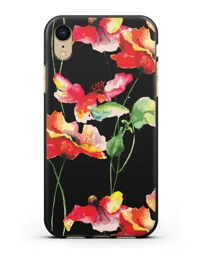 Чехол Маки силиконовый для iPhone XR