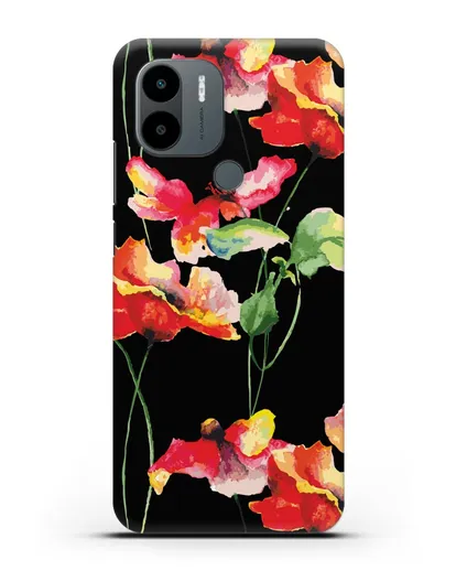 Чехол Маки силиконовый для Xiaomi Poco C51