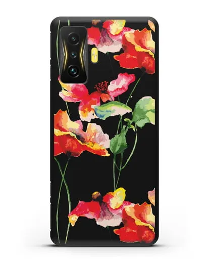 Чехол Маки силиконовый для Xiaomi Poco F4 GT